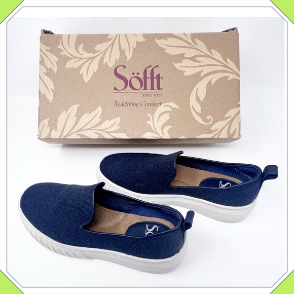 SOFFT Canvas Fabric Slip on Sneakers - Size 6M / EUC - Picture 7 of 8